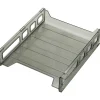 OIC® Front-Loading Stackable Desk Tray, Letter Size, Smoke