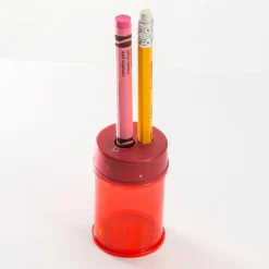 OIC Officemate Double Barrel Pencil/Crayon Sharpener  2 Hole(s)  2.1