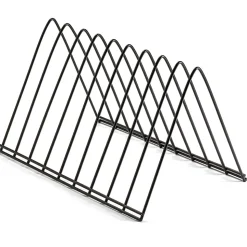 OIC Officemate Triangle Wire Sorter, Black  7"H x 7"W x 11"DDesktop  Sturdy  Black  Steel Wire  1 Each