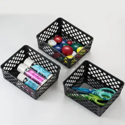 OIC® Plastic Supply Baskets, Small Size, 2 3/8