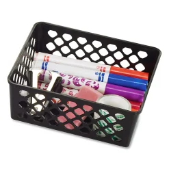 OIC® Plastic Supply Baskets, Small Size, 2 3/8