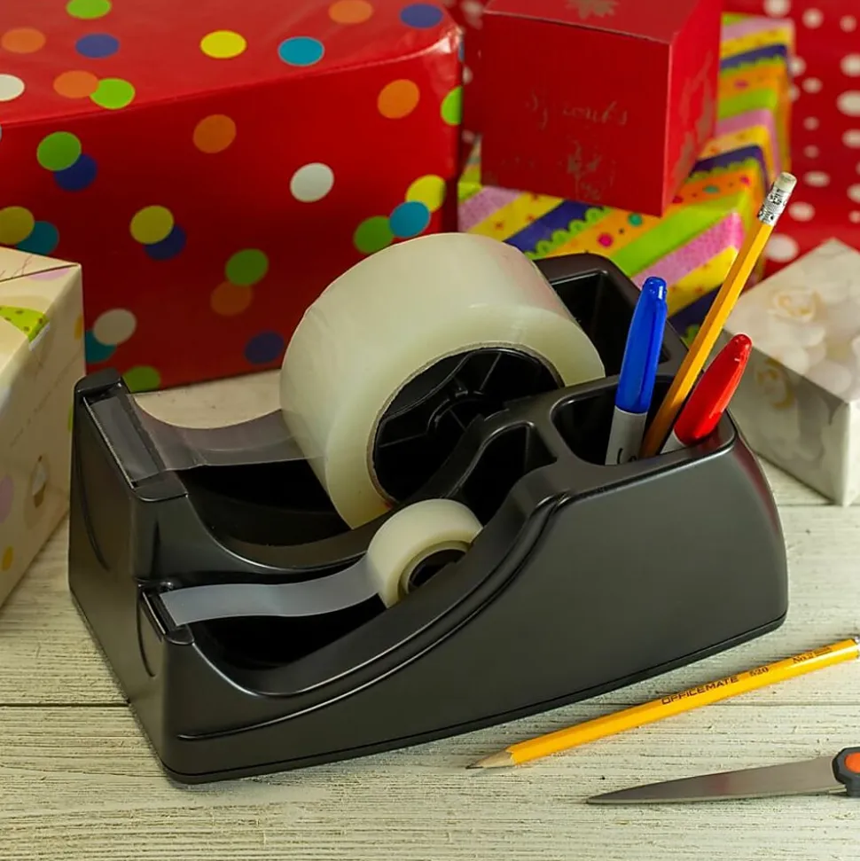 OIC® 30% Recycled Heavy-Duty Tape Dispenser