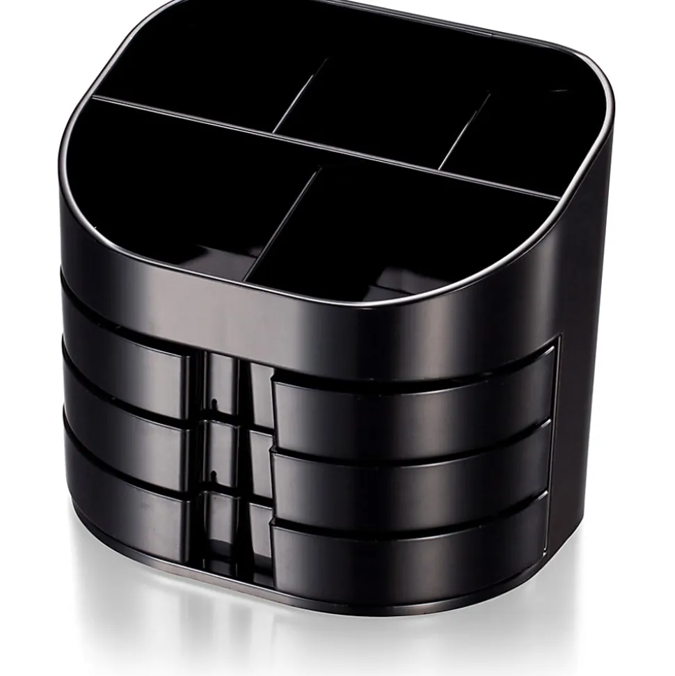 OIC® 2200 Series Double Supply Desktop Organizer, Black
