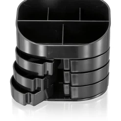 OIC® 2200 Series Double Supply Desktop Organizer, Black