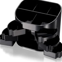 OIC® 2200 Series Double Supply Desktop Organizer, Black
