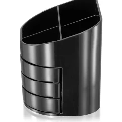 OIC® 2200 Series Double Supply Desktop Organizer, Black