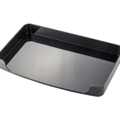 OIC® 2200 Series Side-Loading Tray, Legal Size, Black