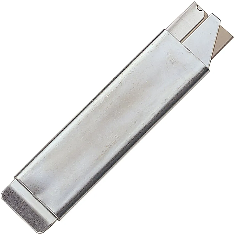 OIC® Single-Sided Razor Blade Carton Cutters, Silver, Pack Of 12