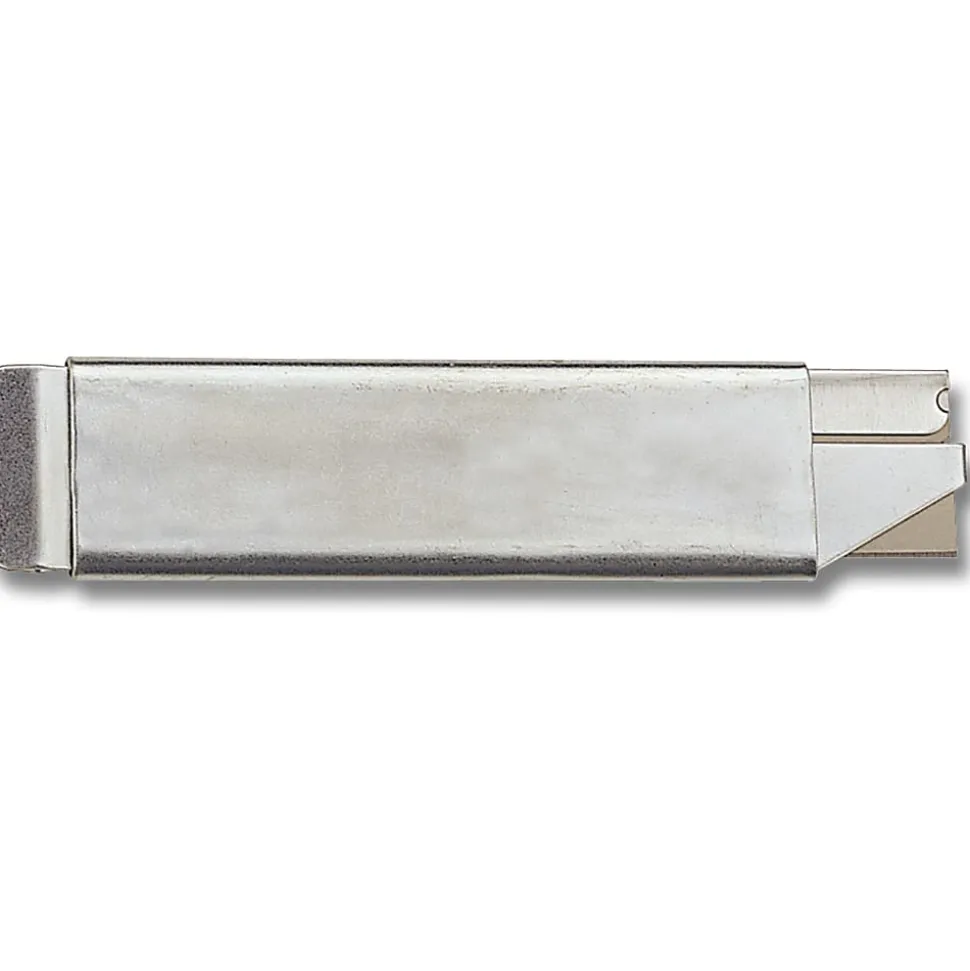 OIC® Single-Sided Razor Blade Carton Cutters, Silver, Pack Of 12