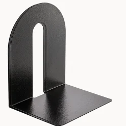 OIC® Steel Construction Heavy-Duty Bookends, Non-Skid, 10