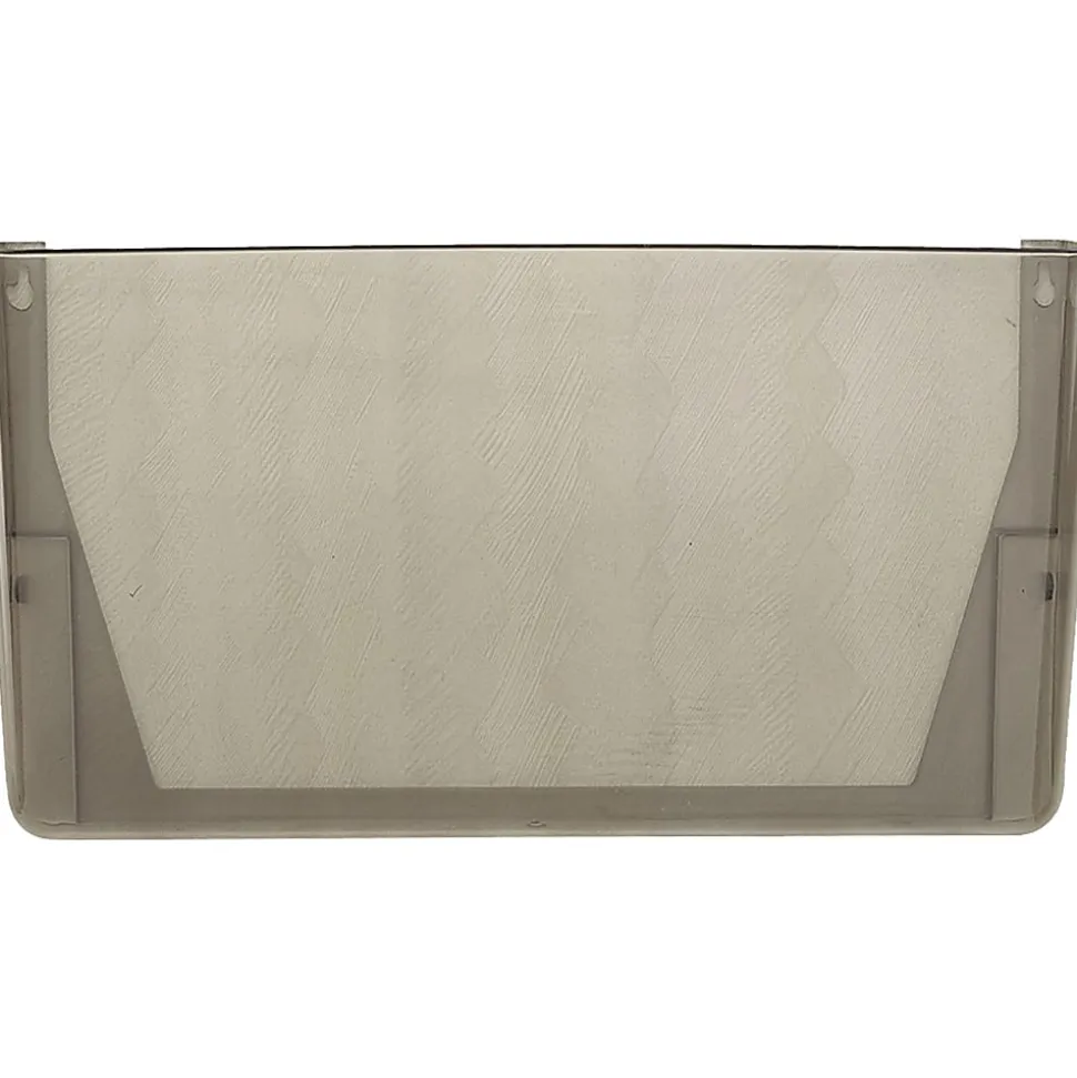 OIC® Wall File, Letter Size, Smoke
