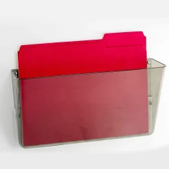 OIC® Wall File, Letter Size, Smoke