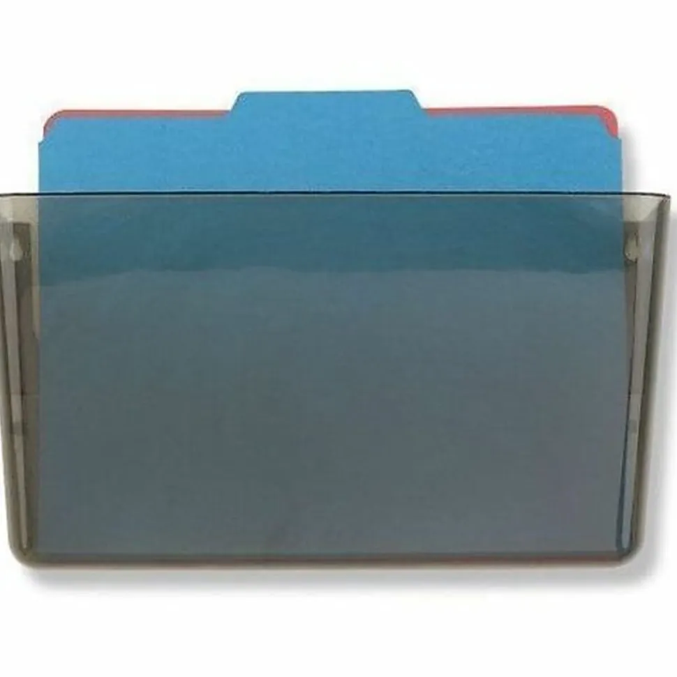 OIC® Wall File, Letter Size, Smoke