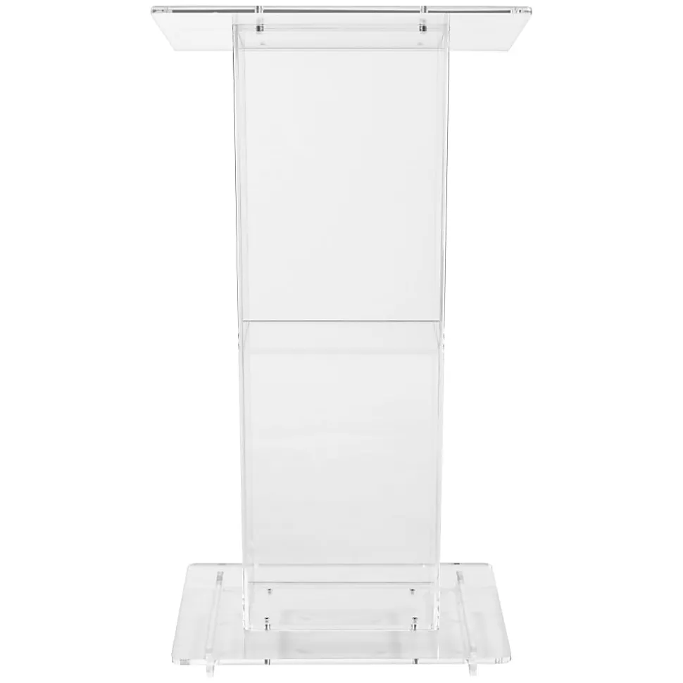Oklahoma Sound? Acrylic Lectern With Shelf, Clear