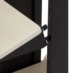 Oklahoma Sound? Jumbo Presentation Cart, Ivory/Black