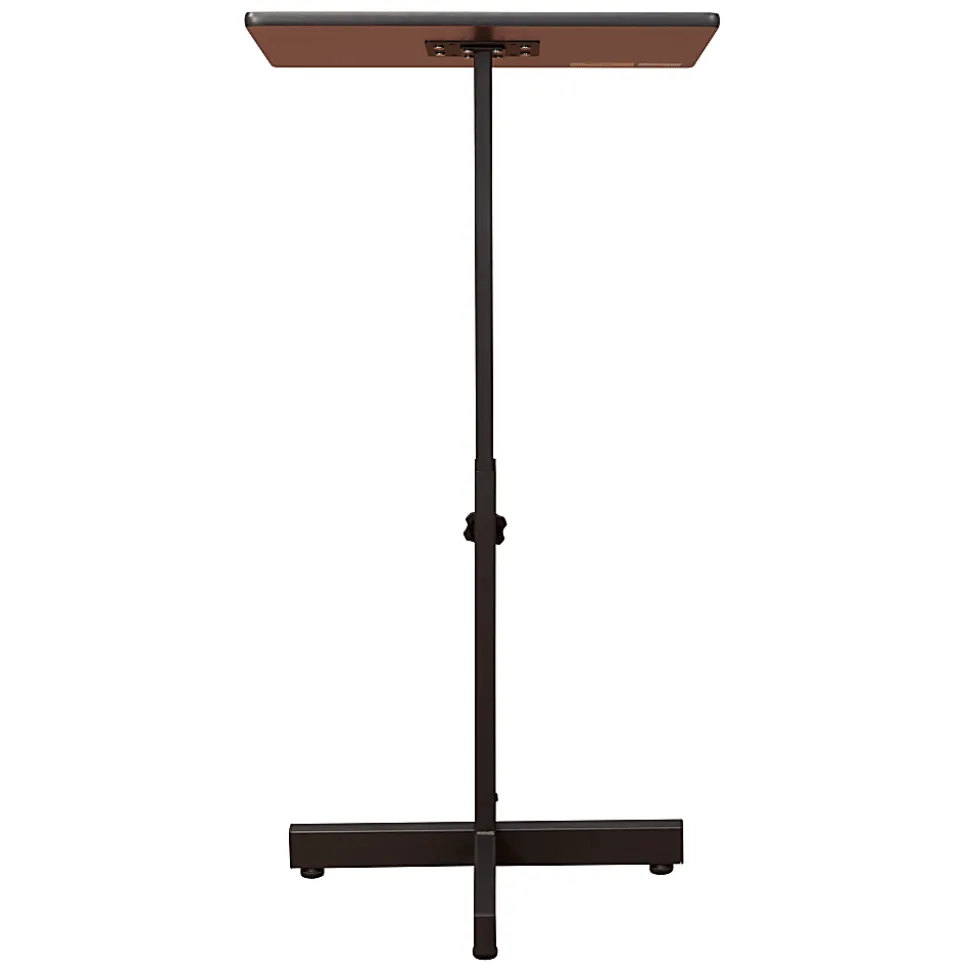 Oklahoma Sound? Portable Presentation Lectern Stand, Mahogany