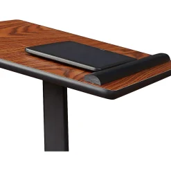 Oklahoma Sound Portable Presentation Lectern Stand, Medium Oak