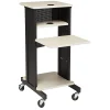 Oklahoma Sound? Premium Presentation Cart, Black/Ivory