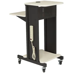 Oklahoma Sound? Premium Presentation Cart, Black/Ivory