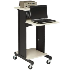 Oklahoma Sound? Premium Presentation Cart, Black/Ivory