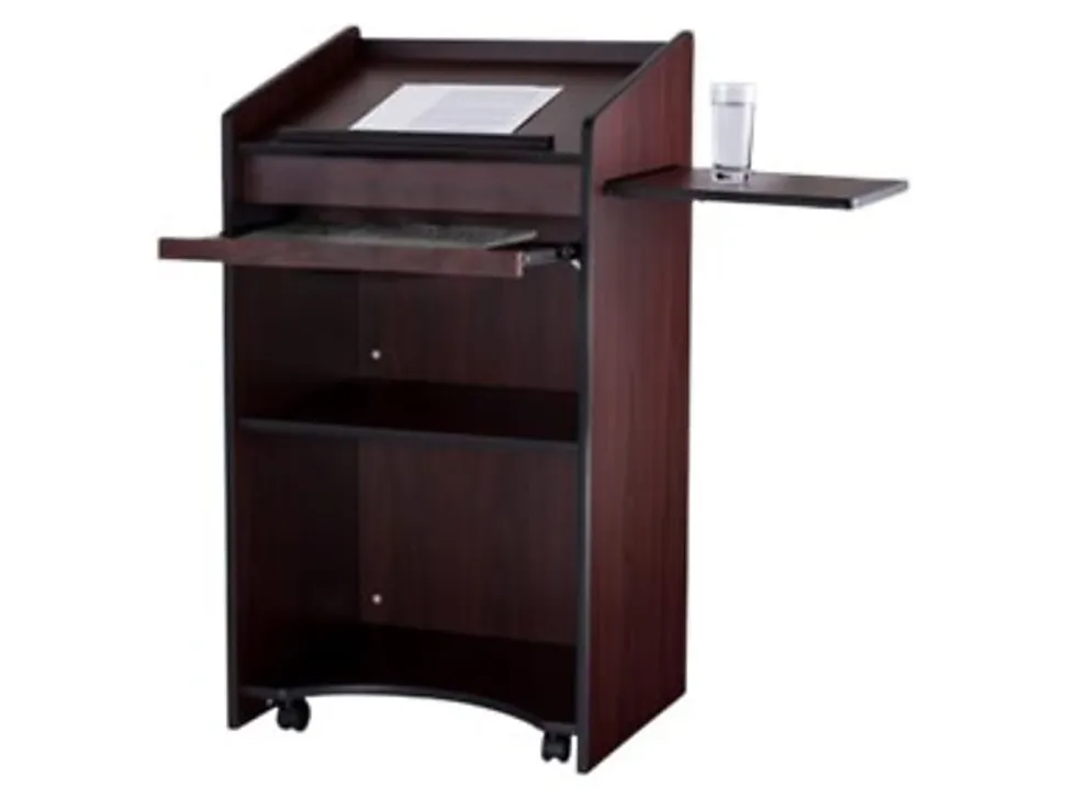 Oklahoma Sound? The Aristocrat Non-Sound Lectern, Mahogany