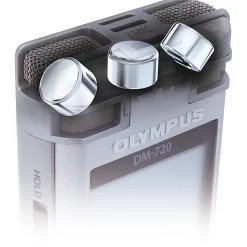 Olympus® DM-720 4GB Digital Voice Recorder, Silver
