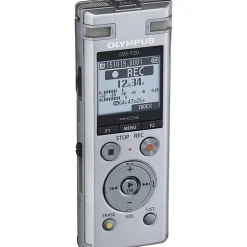 Olympus® DM-720 4GB Digital Voice Recorder, Silver