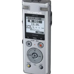 Olympus® DM-720 4GB Digital Voice Recorder, Silver