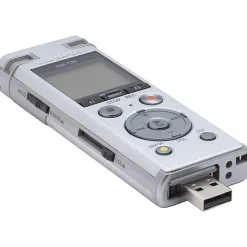 Olympus® DM-720 4GB Digital Voice Recorder, Silver