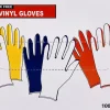 Omar Disposable Powder-Free Vinyl General-Purpose Gloves, Large, Clear, 100 Gloves Per Box