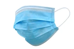 Omar, Inc. 3-Ply Pleated Disposable Face Mask, Adult, One Size, Box Of 50