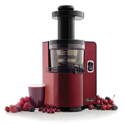 Omega VSJ843QR Juicer, Red