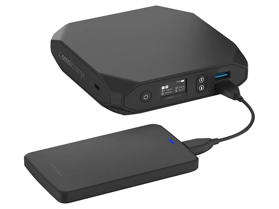Omnicharge Omni20+ USB-C Power Bank, 20000 mAh