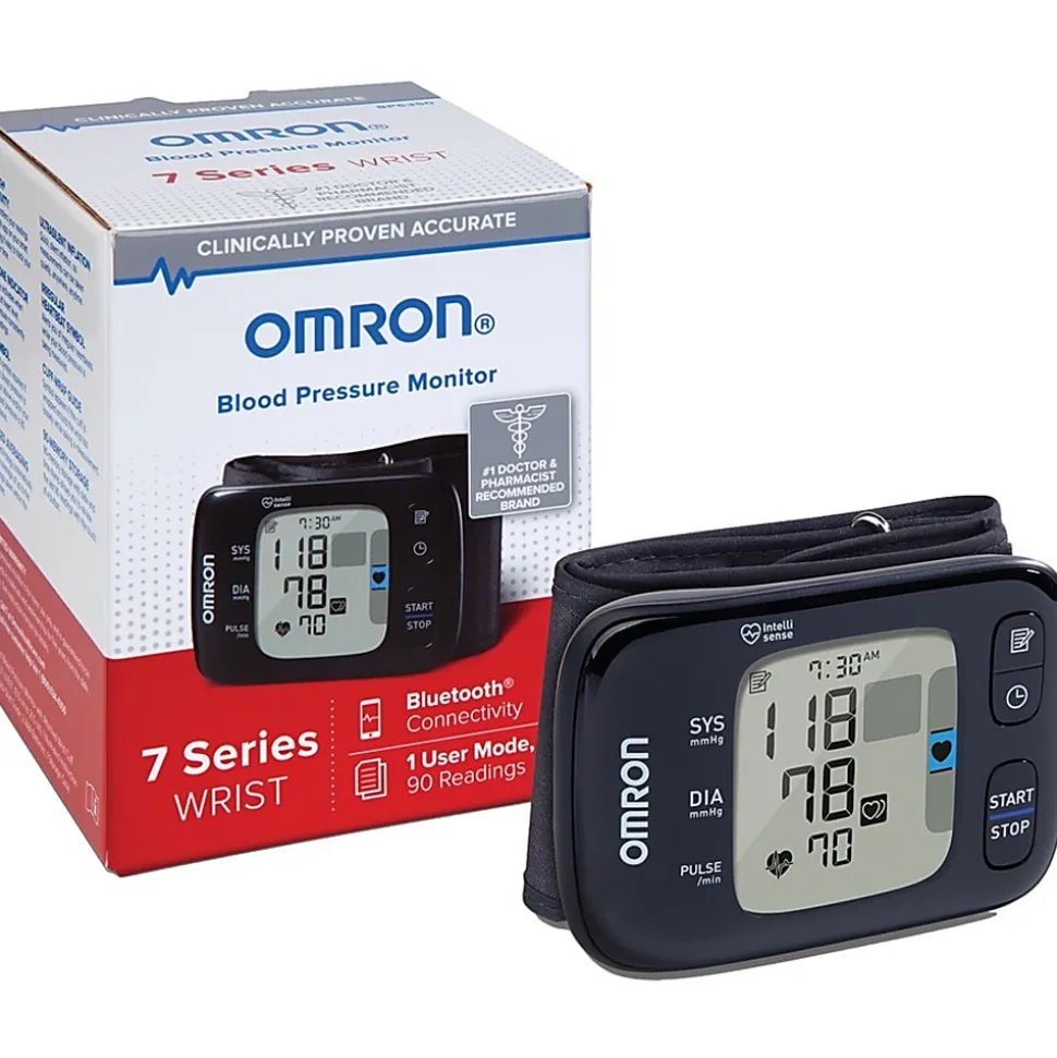 Omron® 7 Series® BP6350 Bluetooth® Wrist Blood Pressure Monitor