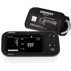 Omron® 10 Series® Upper Arm Blood Pressure Monitor and Cuff with Bluetooth® & Wide Backlit LCD Display, BP7465