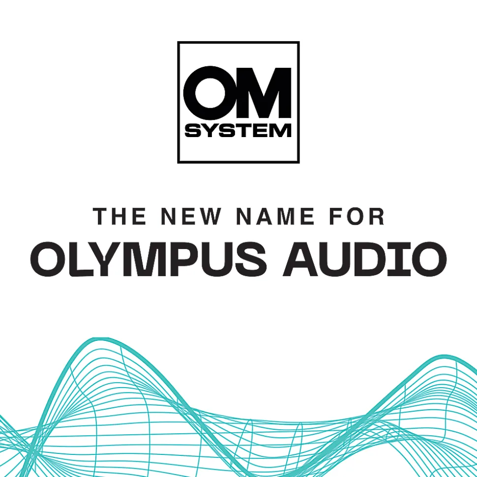 OM System VN-541PC Digital Voice Recorder, 4-5/16”H x 1-1/2”W x 1/8”D, Black