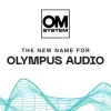 OM System WS883 Digital Voice Recorder, 4-7/16”H x 1-13/16”W x 7”D, Black