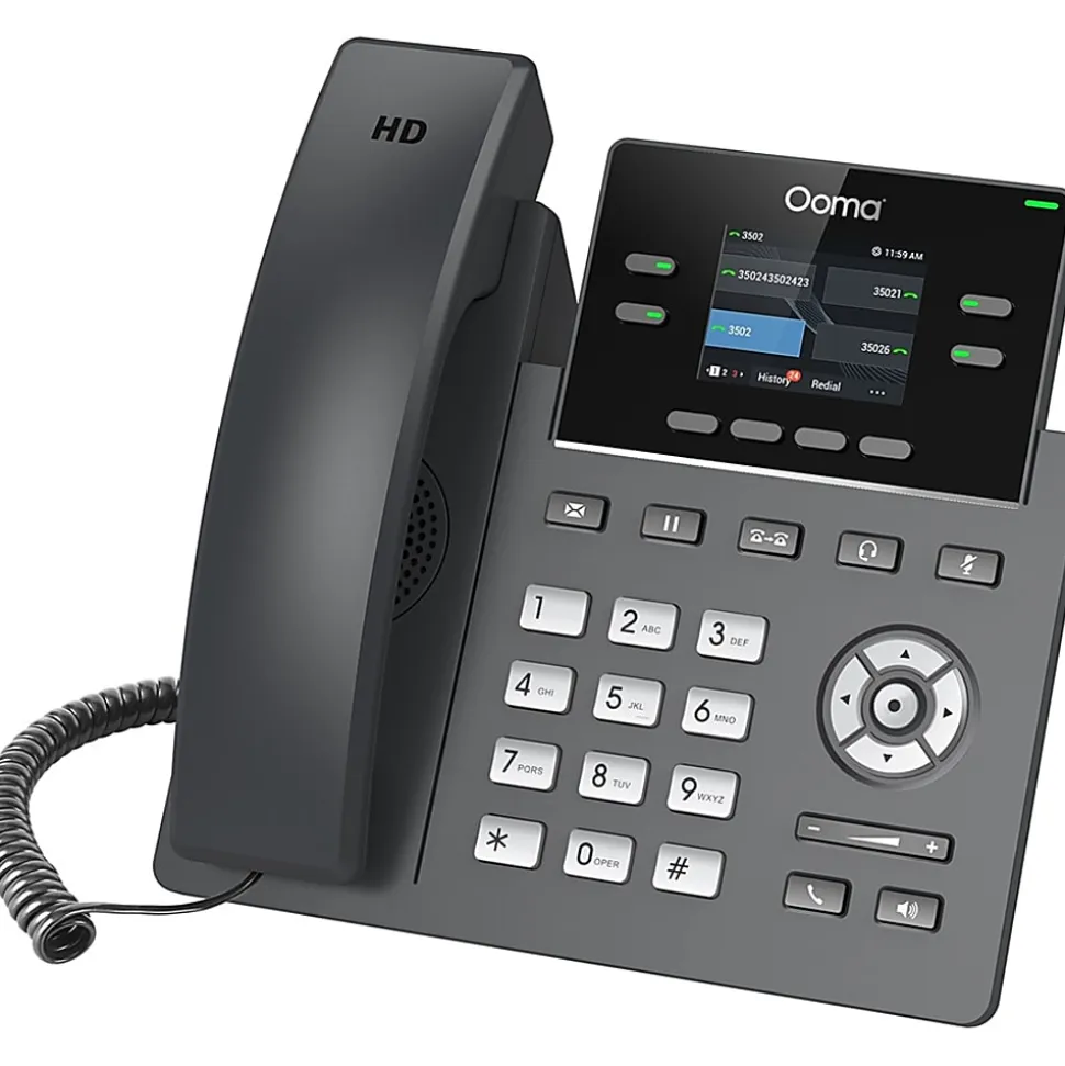 ooma 2612 4-Line IP Corded Phone, OOMA2612