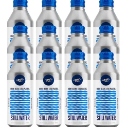 Open Water Still Bottled Water With Electrolytes, 16 Oz, Case Of 12