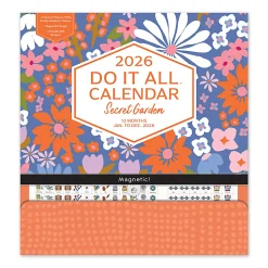 2026 Orange Circle Studio Do It All Monthly Wall Calendar, 12-13/16