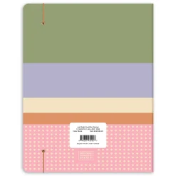 2026 Orange Circle Studio Just Right Monthly Planner, 9-3/4" x 7-1/2", Color Block, January To December, 26358