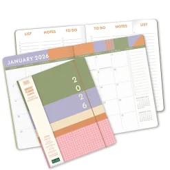 2026 Orange Circle Studio Just Right Monthly Planner, 9-3/4