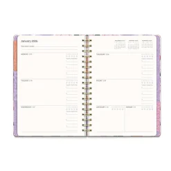 2026 Orange Circle Studio Weekly/Monthly Tri-Tab Planner, 9-5/8