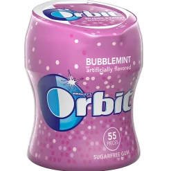 Orbit® Bubblemint Gum Bottles, 2.70 Oz