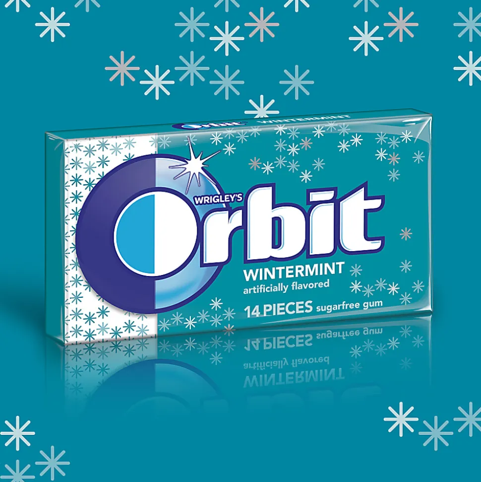 Orbit® Gum, Wintermint, 0.5 Oz