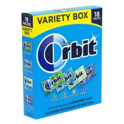 Orbit® Sugar-Free Mint Gum, Box Of 18
