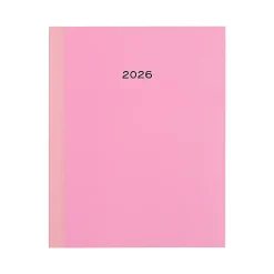 2026 Organized by Happy Planner Monthly/Weekly Classic Book Bound Soft Planner, 7-3/4" x 9-3/4", Blush, January To December, PB0006C008
