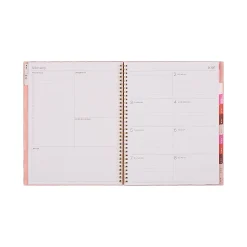 2026 Organized by Happy Planner Monthly/Weekly Big Twin Loop Planner, 8-1/2