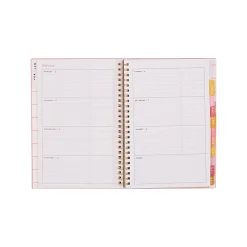 2026 Organized by Happy Planner Monthly/Weekly Small Twin Loop Planner, 5-1/2" x 8-1/4", Sunset, January To December, PT0025S012