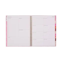 2026 Organized by Happy Planner Monthly/Weekly Big Twin Loop Planner, 8-1/2